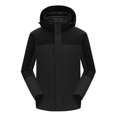 春秋户外冲锋衣男可拆卸两件套三合一加厚休闲外套防水冬季登山服，男装夹克，电商B212（原钱塘6029）
