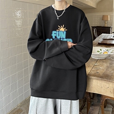 控38简约帅气百搭长袖t恤男大码卫衣T4377-P25，男装卫衣，电商A040