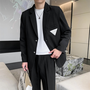 春秋款西服西裤套装A328-2282-P170-K259,西服外面搭配什么外衣图片