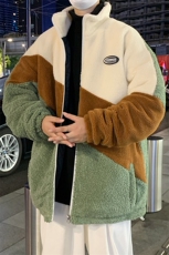 新款冬款加绒加厚棉衣男羊羔绒宽松外套潮流男装MY105P105控价138，男装棉衣，电商A086