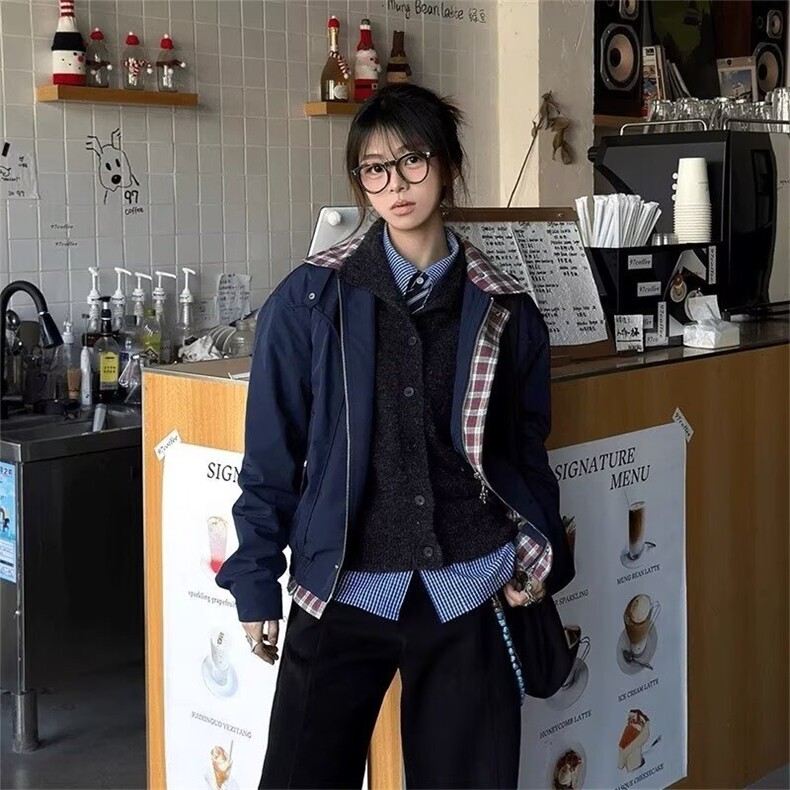 春秋款痞帅炸街皮衣男士时尚潮牌皮夹克2025新款修身韩版痞帅外套,男装皮衣,四季星座505