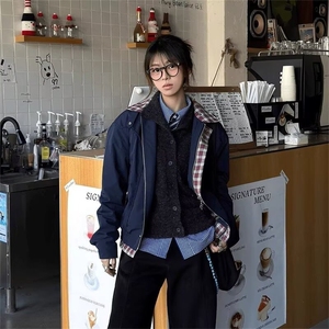 春秋款痞帅炸街皮衣男士时尚潮牌皮夹克2025新款修身韩版痞帅外套图片
