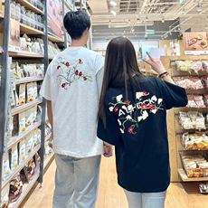 万针全刺绣工艺高品质260克双纱纯棉美式高街短袖T恤特P33，男装T恤，电商A486