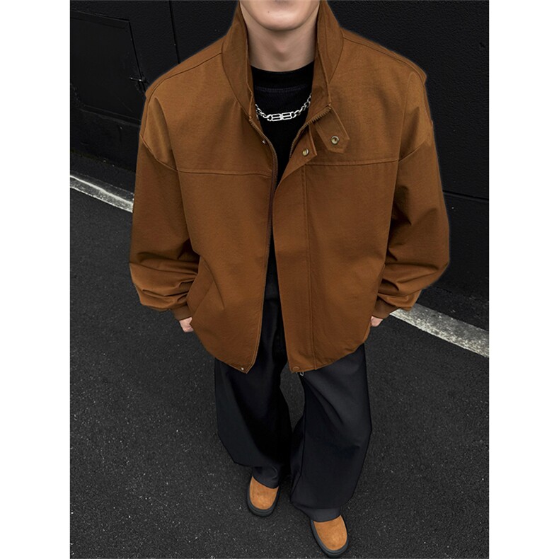 高街工装飞行夹克男秋季立领棒球服外套A436-1805-P75119,男装夹克,电商A436