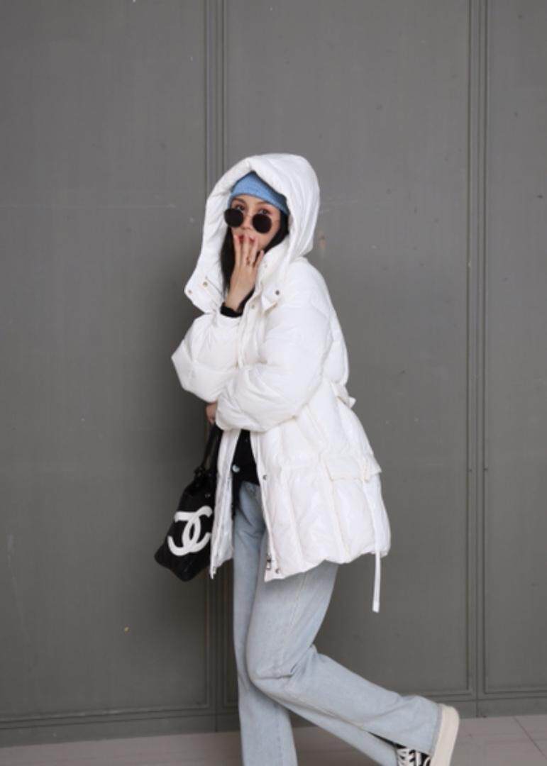 黑白两色90标羽绒，其它，谦度