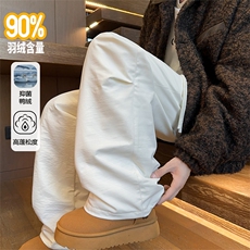 羽绒裤户外加厚保暖新款休闲裤潮牌宽松滑雪裤5D2131-TP95188，男装棉裤，电商A102