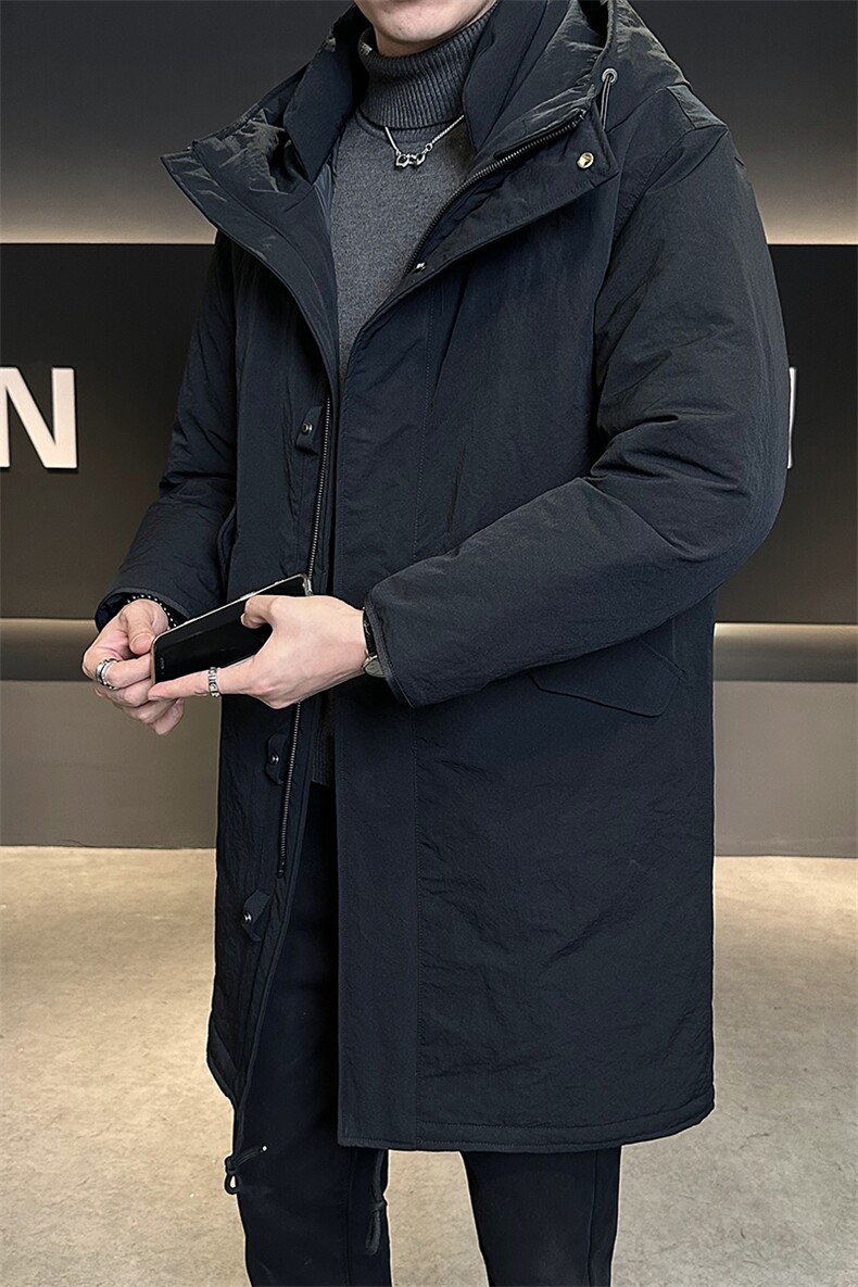 标50白鹅绒款高级感品质中长款羽绒服男外套C317-Y8625-P325,男装羽绒服,电商C317