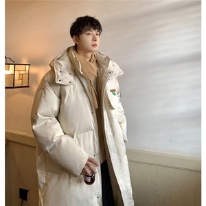 冬季新品中长款连帽棉衣男韩版潮流学生棉服棉袄812-MY668-P148图片