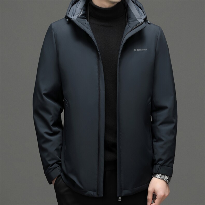 SNNYR89711秋冬新款2023年男士休闲羽绒服加厚保暖夹克外套P230图片