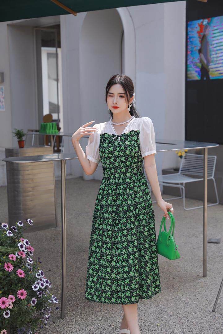 2023夏小清新连衣裙，女装连衣裙，贻思茗
