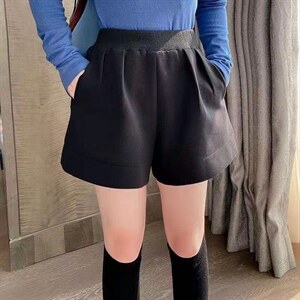 百搭不钩丝空气层短裤图片