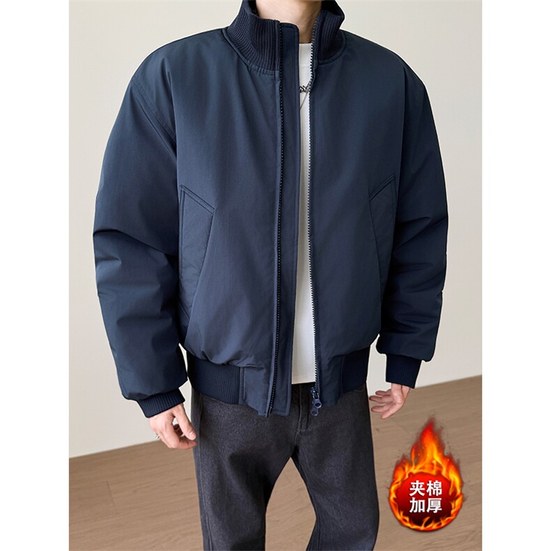 夹棉夹克保暖棉衣教练飞行员短款外套男女同款5D1199-TP48不,男装夹克,电商A102
