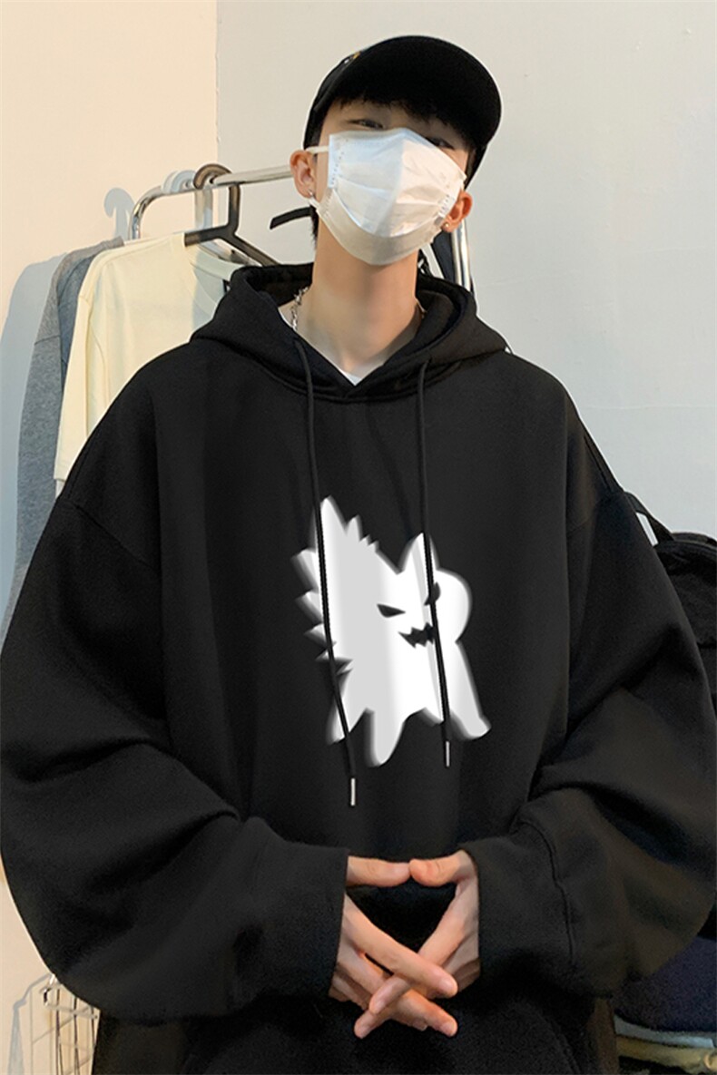 ！连帽圆领卫衣男装港风帽衫男LM170-P35,男装卫衣,电商B367