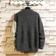 2020冬季日系砖墙男毛衣宽松休闲针织衫男线衣A313-1556-P80，男装针织衫/毛衣，电商A313