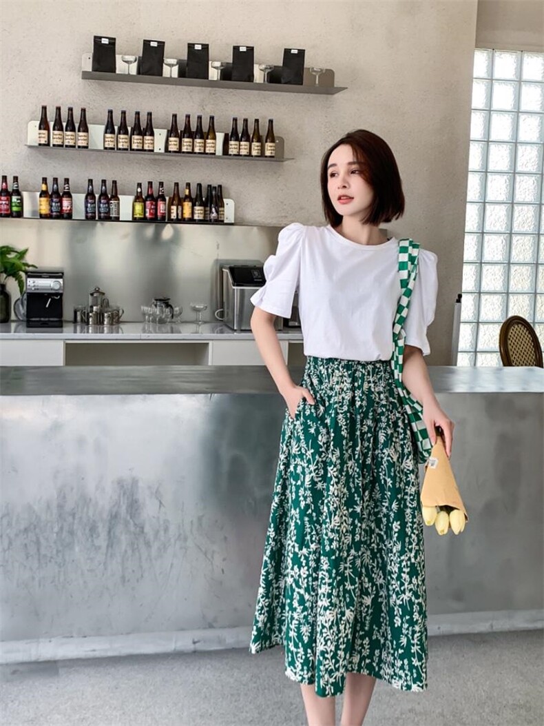 现货，花半裙，女装半身裙，曼希野