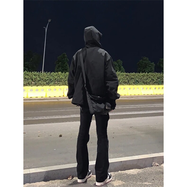 档口签约模特请档口商家自重勿盗图交叉绑带牛仔裤微喇叭裤,男装牛仔裤,星座310A-4