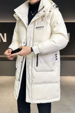 长款连帽羽绒服男2025冬款时尚保暖男外套上衣B317/2823/P258，男装羽绒服，电商B317