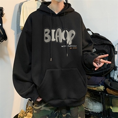！连帽圆领卫衣男装港风帽衫男LM124-P35，男装卫衣，电商B367