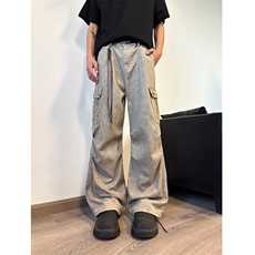 903-AK08-特P60【S-3XL】美拉德复古卡其沙色工装裤!4，男装工装外套，星座903
