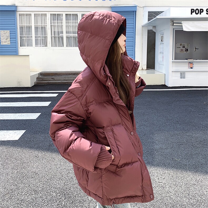 新品大货已出安哥拉红羽绒服2C213-8202-P245-K368,女装羽绒服,2C213
