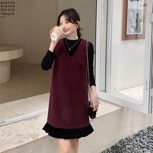 韩版宽松休闲两件套春秋套装 2D075-(P155-K205)图片