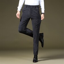 BX1691钱塘2020-2中年男士春秋季新款休闲合身休闲裤量大价优P70，男装休闲裤，钱塘207-2