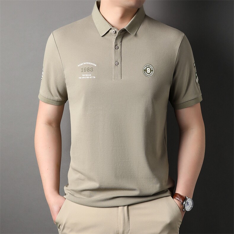 夏季中青年男士商务休闲短袖打底体恤时尚潮流上衣HP33937-P68,男装T恤,星座1105-3