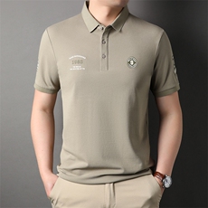 夏季中青年男士商务休闲短袖打底体恤时尚潮流上衣HP33937-P68，男装T恤，星座1105-3