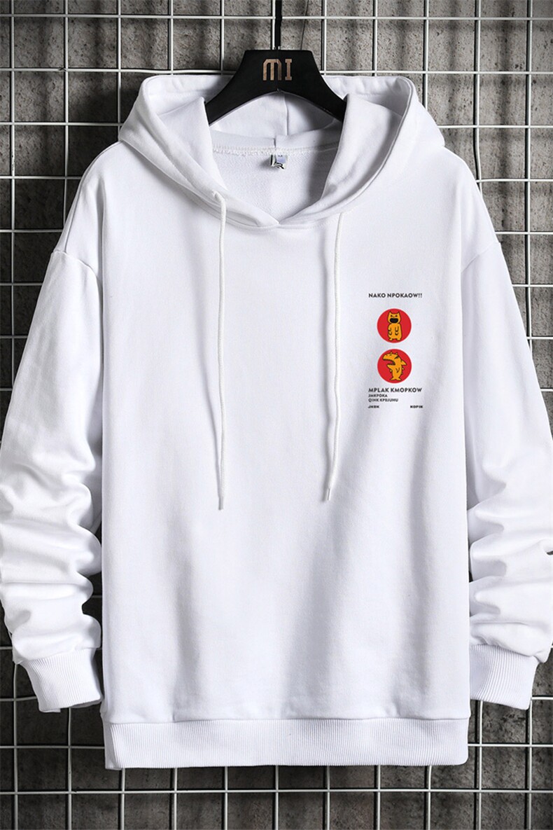 WY2093-P40纯棉连帽卫衣男大码运动帽衫宽松薄外套网格挂拍,男装卫衣,电商A040A