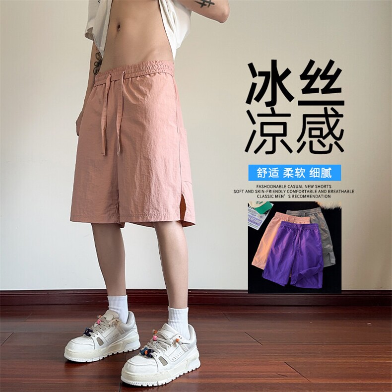 抖音品质运动短裤男夏季青少年日系五分裤A146-GY251特p21量大优,男装牛仔裤,HDA146