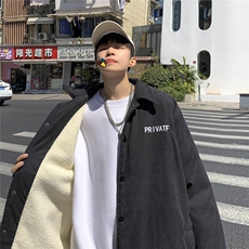 冬季日系复古工装羊羔绒加厚保暖教练夹克男女情侣棉衣外套特批70,男装棉衣,星座904-1(原1203), 冬季日系复古工装羊羔绒加厚保暖教练夹克男女情侣棉衣外套特批70,男装棉衣,星座904-1(原1203),