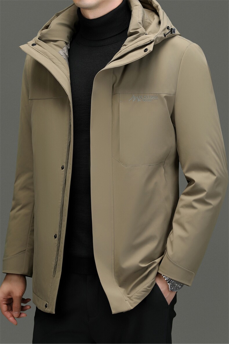 DF23866钱塘2020-2冬季厚款商务休闲中年男士百搭羽绒服P295,男装羽绒服,钱塘207-2