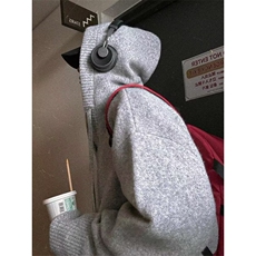 毛绒绒连帽羊毛衣重磅针织浅花灰秋冬加厚保暖帽衫，男装针织衫/毛衣，星座506A