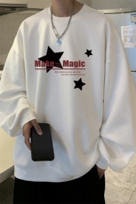 麂皮绒卫衣男大码重磅长袖t恤男JW81379-P35，男装卫衣，电商A040