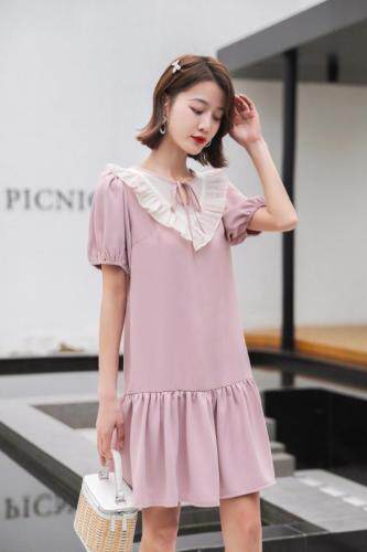 夏装补单连衣裙，女装连衣裙，莫妮菲