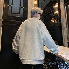 2025春秋季新款脏脏刺绣套头卫衣复古褶皱外套A316-1-Y121P58控78，女装短外套，星座906（原电商a316-1）