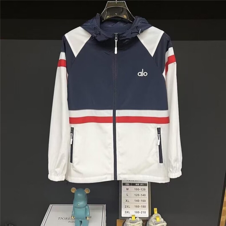 W10494-P68网图现货美式复古拼色工装连帽外套高级机车飞行夹克,男装夹克,星座1608