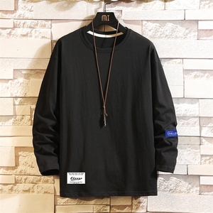 TX3062-P25纯长袖t恤男大码圆领打底衫体恤上衣服
