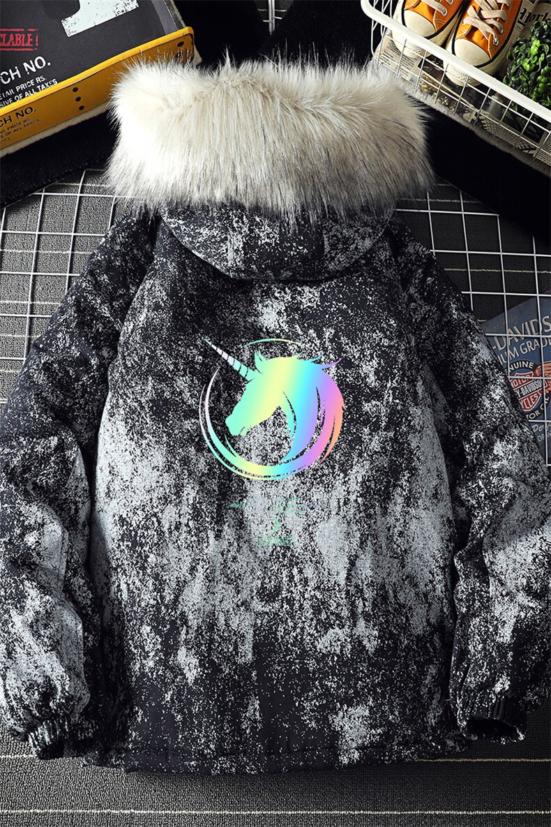 MC49138-P135日系潮衣男大码派克服男工装服外套袄,男装棉衣,电商A040A