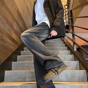 美式牛仔裤男款秋季长裤潮 KS213 P40图片