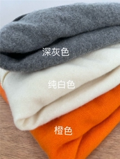 羊绒衫女春秋季新款宽松大码内搭上衣针织打底衫V领洋气套头毛衣，女装针织衫/毛衣，启东羊绒