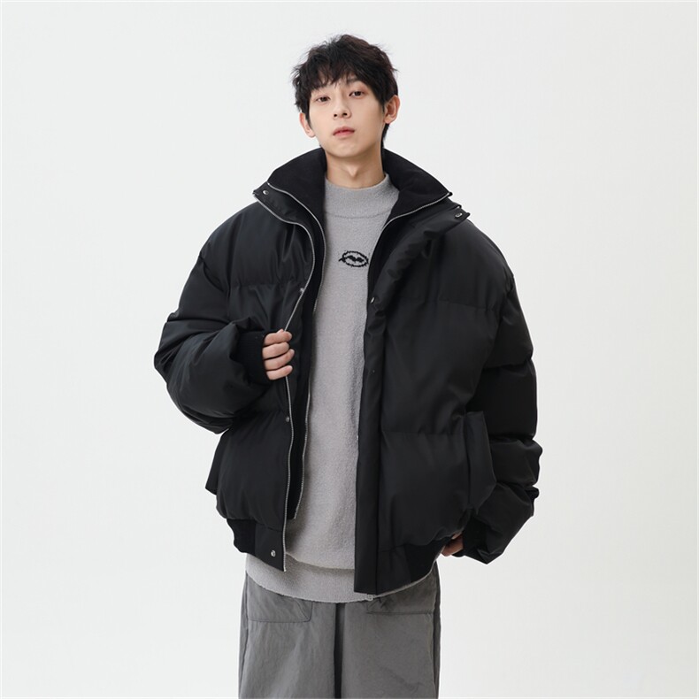 已更新M-3XL高品质供抖音供直播美式短款pu棉衣307A-M6708-P118，男装棉衣，星座307A