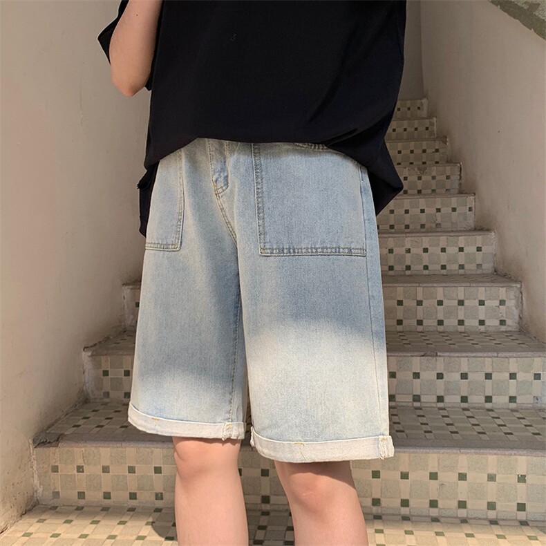 潮流春季牛仔裤男牛仔短裤D682P35,男装牛仔裤,星座1116-2