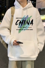 CM139新品连帽卫衣重磅纯棉大码外套，女装短外套，星座304A-1