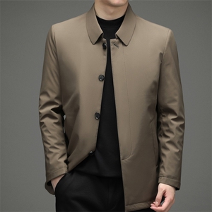 秋冬棉衣男中年翻领棉服中老年冬季夹克外套爸爸装ZL39985-P150图片
