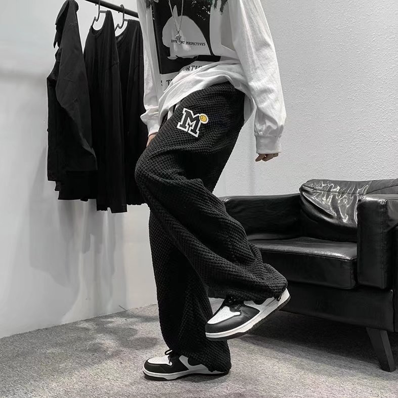 休闲裤男秋季韩版潮牌运动裤菠萝格裤子A551P42,男装休闲裤,星座1116-2