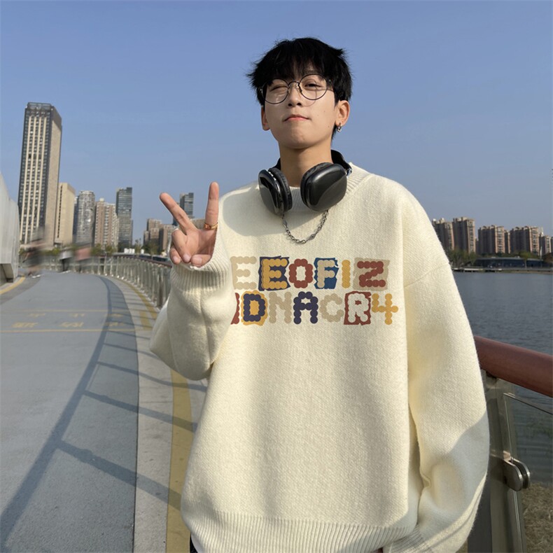 高质量！秋冬季半高领毛衣男士加绒加厚线衣针织衫男DMY553-特P38,男装针织衫/毛衣,电商B371