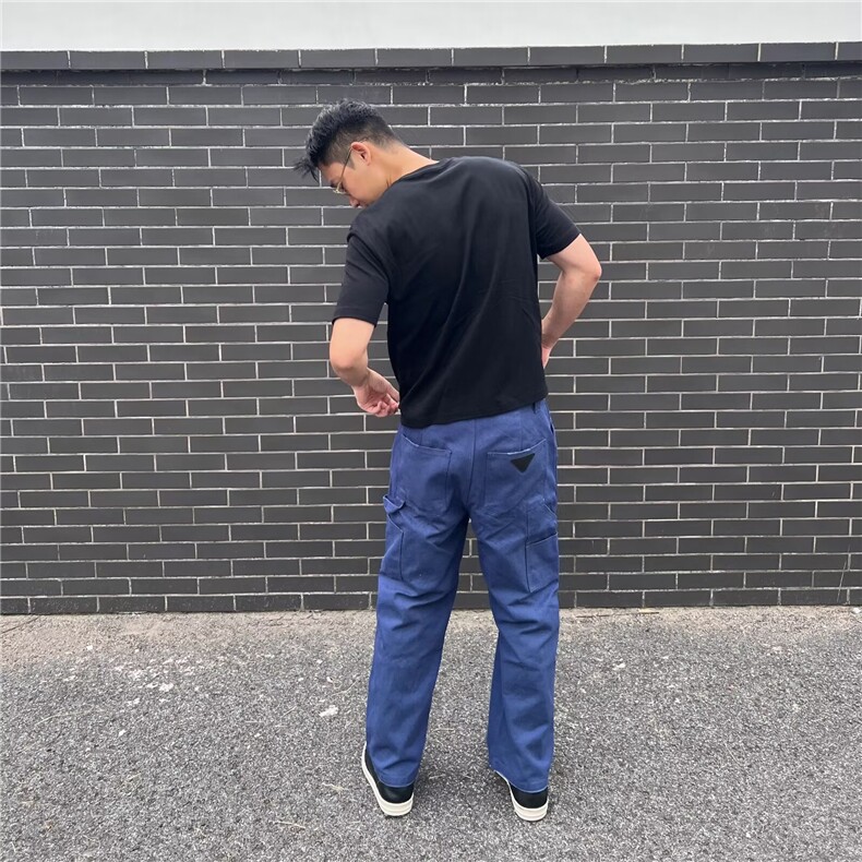 1506-1/W252921/P73牛仔裤男士直筒宽松胖子肥佬裤高端弹力,男装牛仔裤,星座1506-1