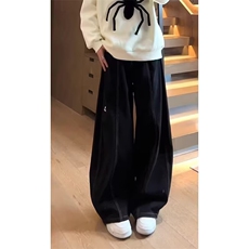 W11098-P45网图现货美式复古cleanfit弯刀牛仔裤高街直筒阔腿裤，男装牛仔裤，星座1608