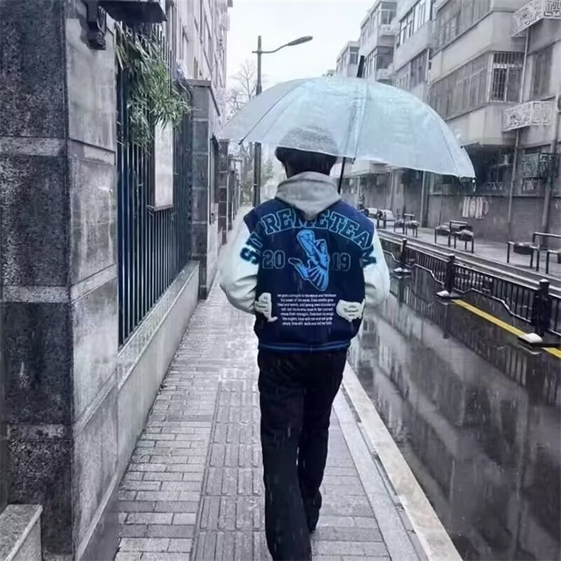 现货DJK548-特批78抖音质量重磅春秋新款棒球服夹克,男装夹克,星座603-2